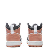 Air Jordan 1 Mid (PS) - White/Light Madder Root/Black