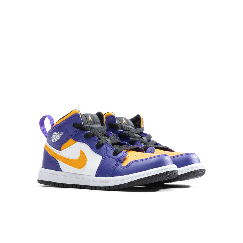 Air Jordan 1 Mid (TD) - Dark Concord/Taxi/White