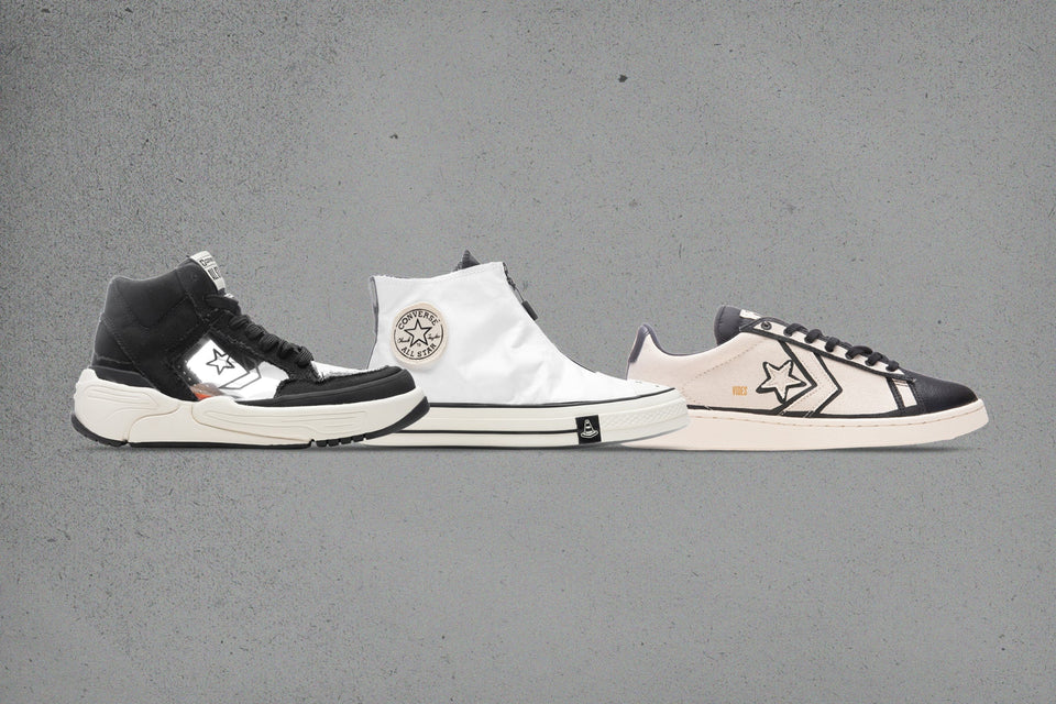 Converse x Joshua Vides Chuck '70 Hi - White/Black/Black